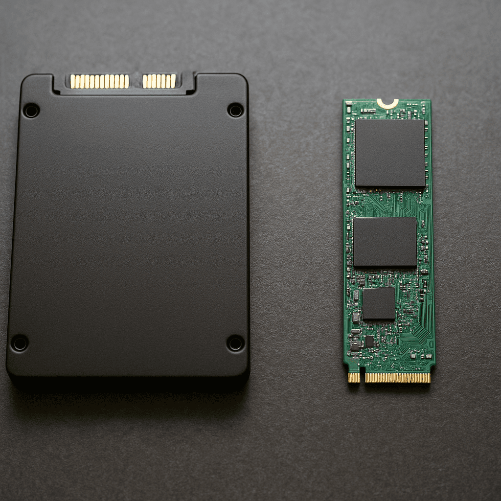 Różnice między SSD SATA a NVMe