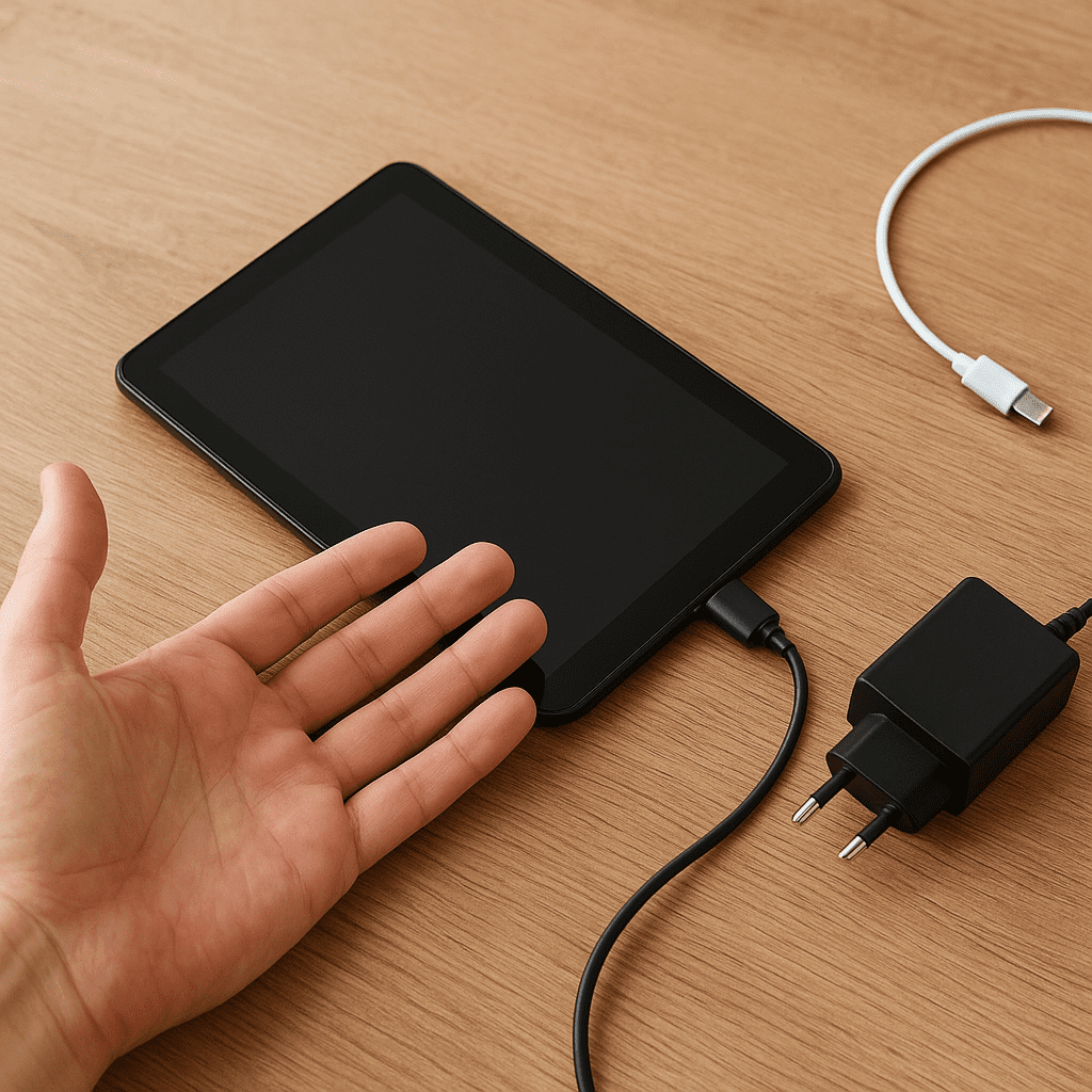 Co zrobić, gdy tablet się nie ładuje