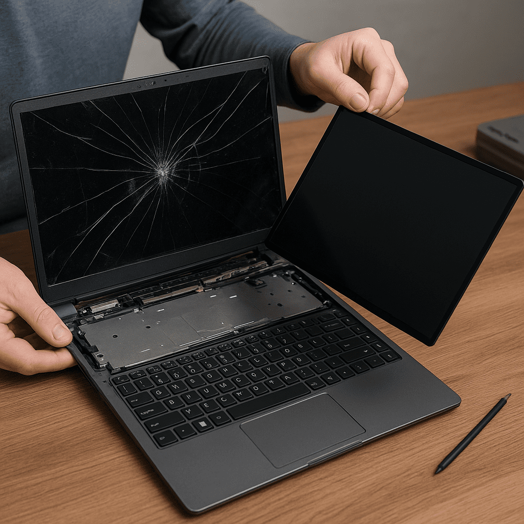 Wymiana matrycy w laptopie – co warto wiedzieć