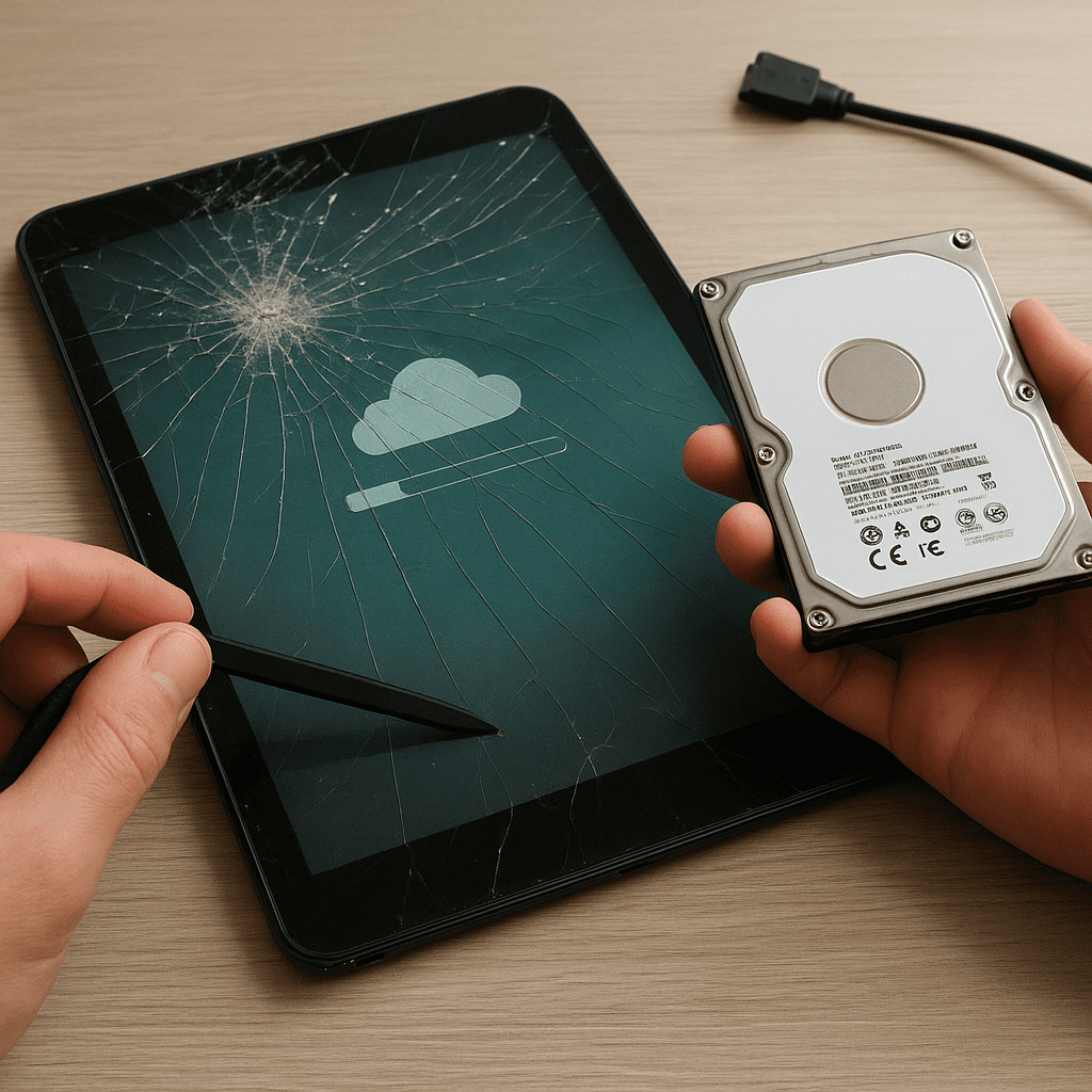 Jak odzyskać dane z uszkodzonego tabletu