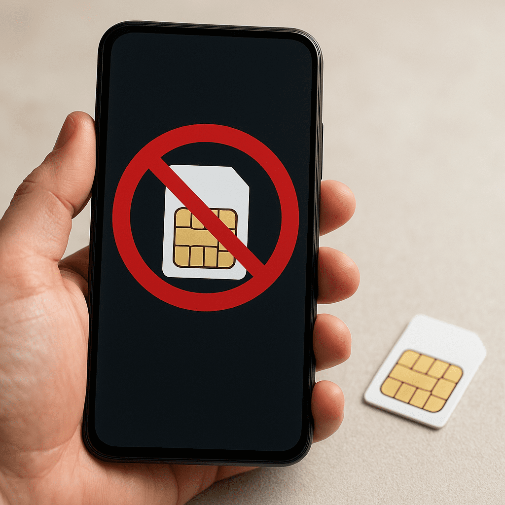 Co zrobić, gdy urządzenie nie widzi karty SIM