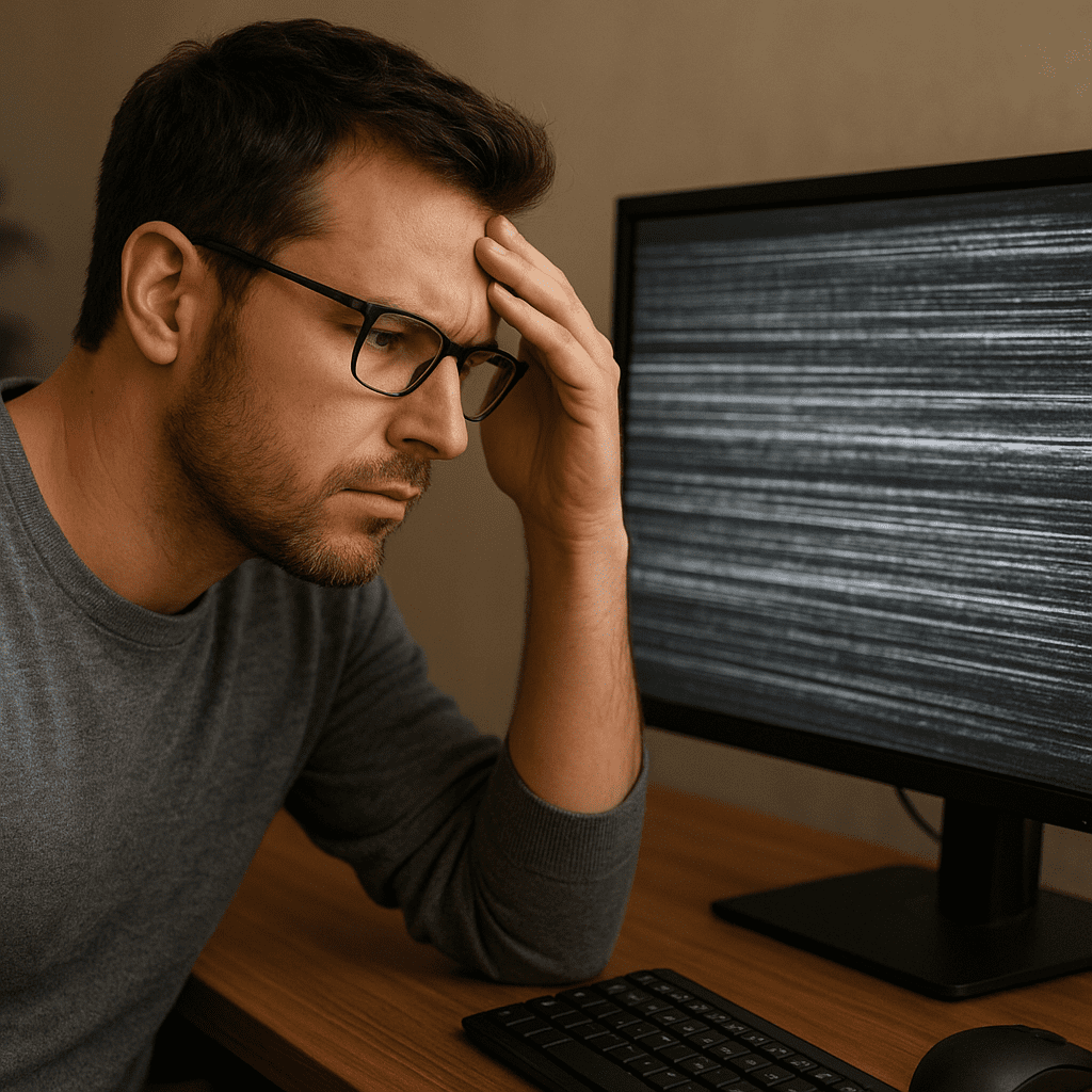 Dlaczego ekran migocze – przyczyny i rozwiązania