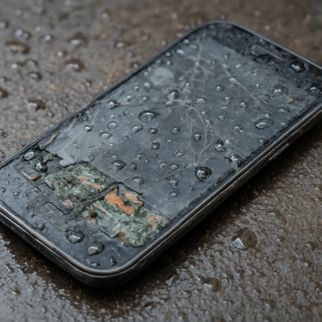 Dlaczego telefony po zalaniu psują się po czasie