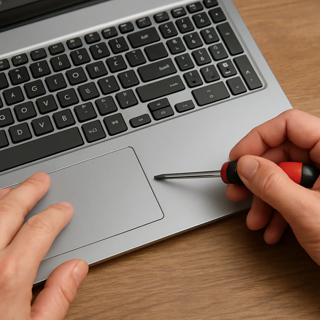 Jak naprawić niedziałający touchpad