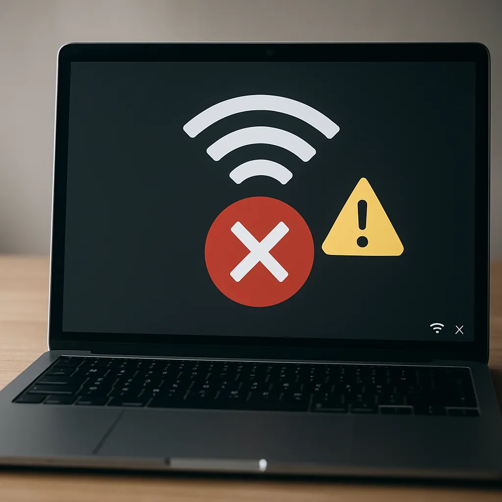 Sygnały wskazujące na awarię karty Wi-Fi w laptopie