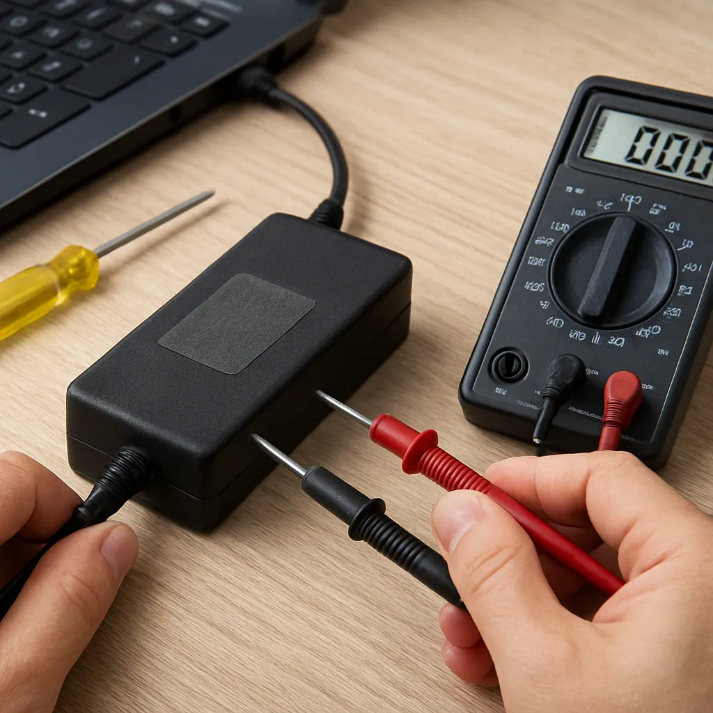 Jak zdiagnozować uszkodzenie zasilacza do laptopa