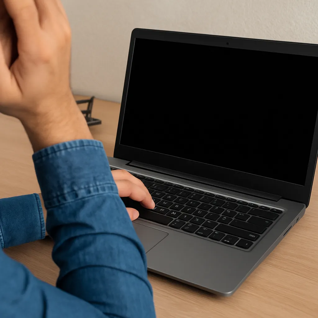 Jak rozwiązać problem z czarnym ekranem w laptopie
