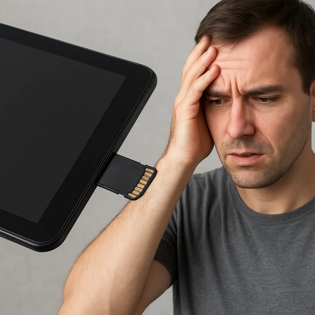 Co zrobić, gdy tablet nie widzi karty pamięci