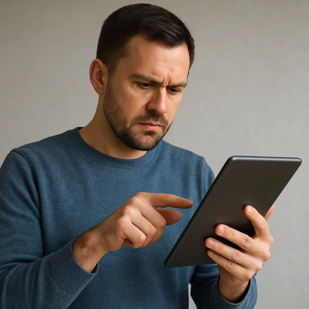 Problemy z dotykiem w tabletach – diagnoza